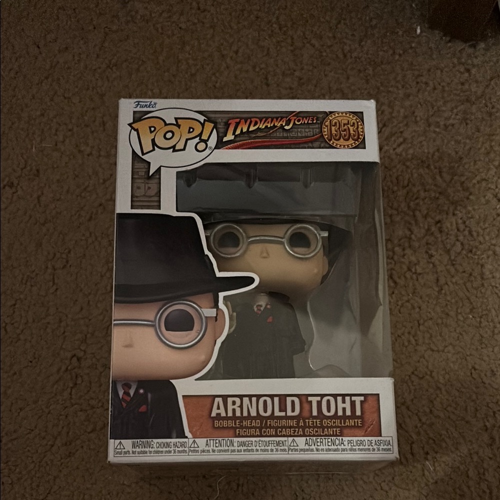 Funko Pop! Arnold Toht with Black Hat and Coat